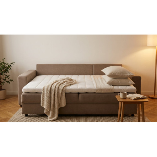 Materac  TOP  6cm - Natural visco 55kg/m3